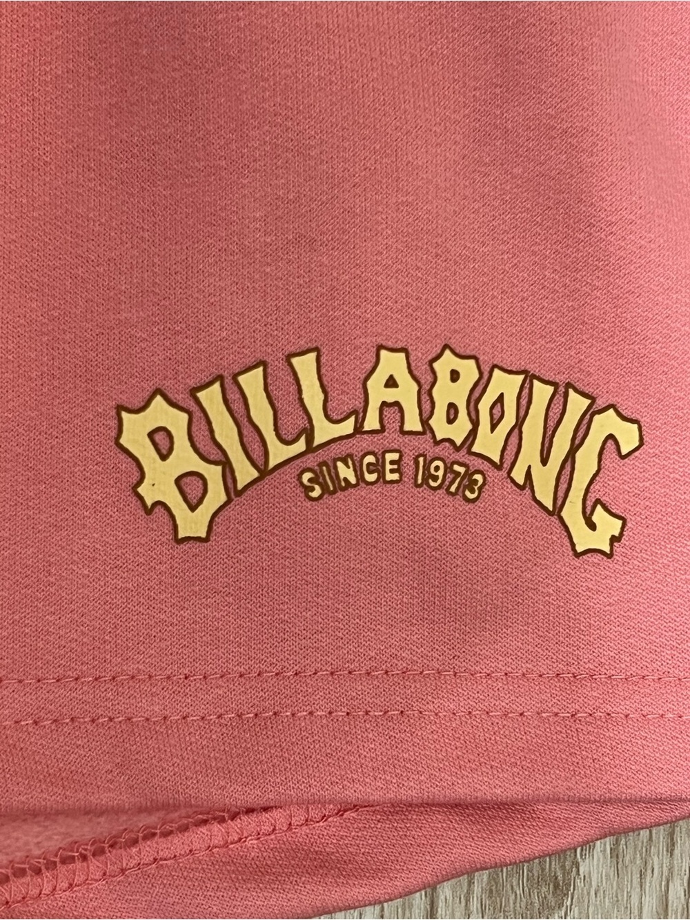 Billabong Women’s Size XL US High-Rise Shorts Peach Cotton Blend Pockets - Picture 10 of 14